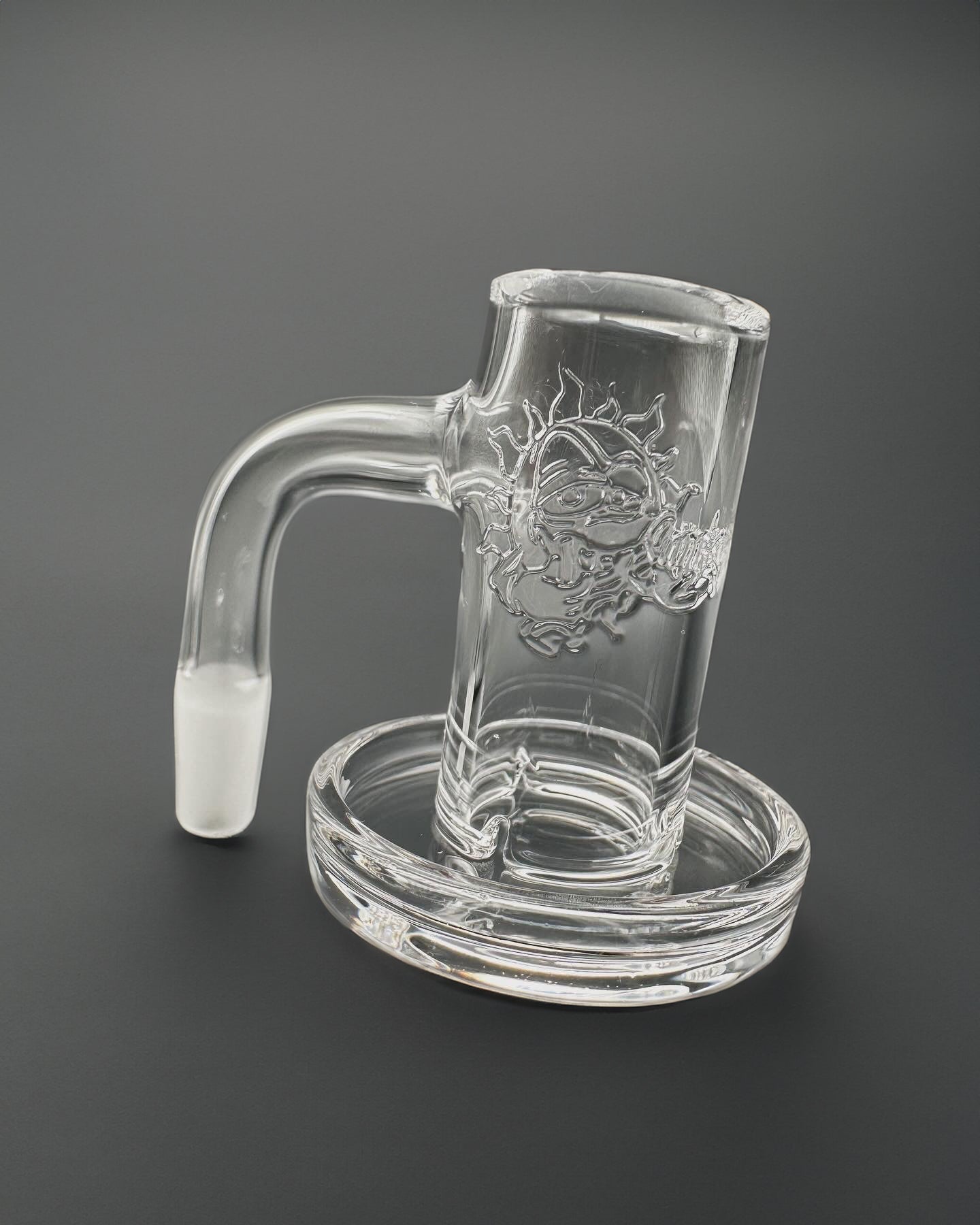 Quartz Banger 10mm 90° Slurper by Sunriseglasgallery