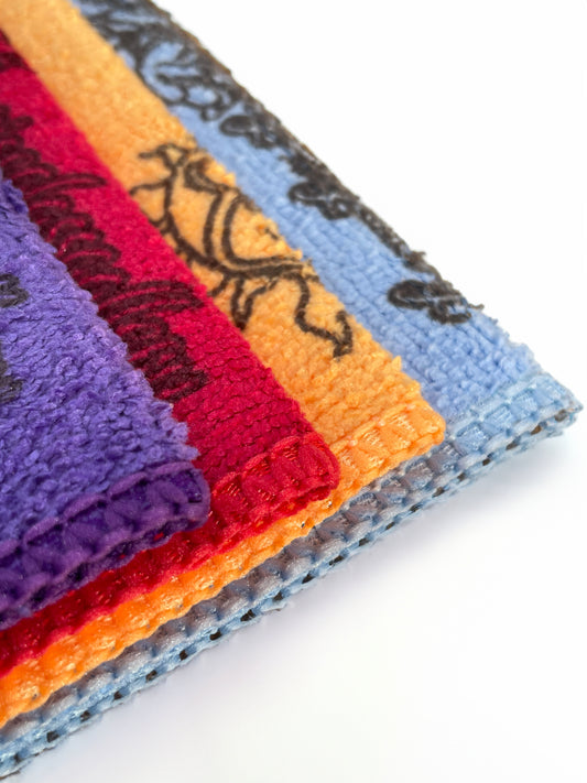 Dab-Towels 4er Pack by Sunriseglassgallery